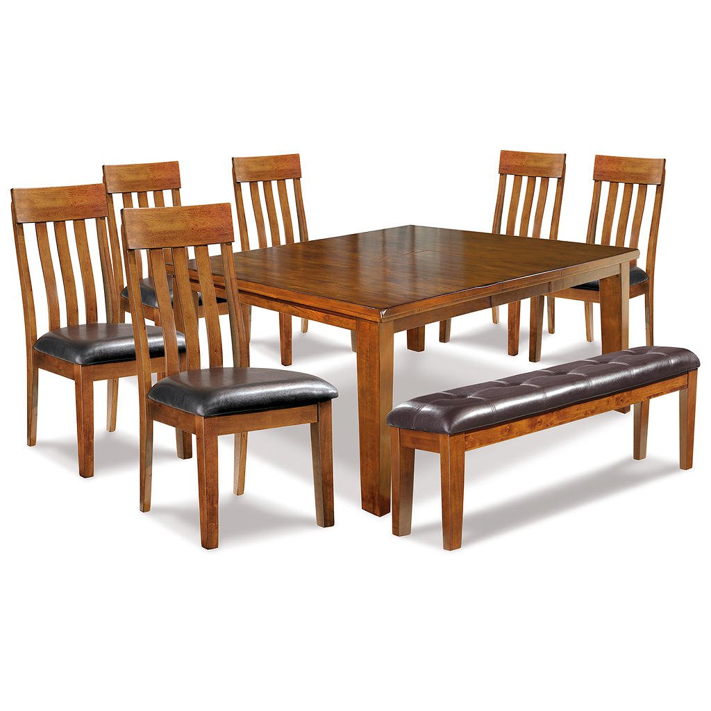 Ralene Dining Table and 6 Chairs and Bench Signature Design by Ashley® Uncategorized