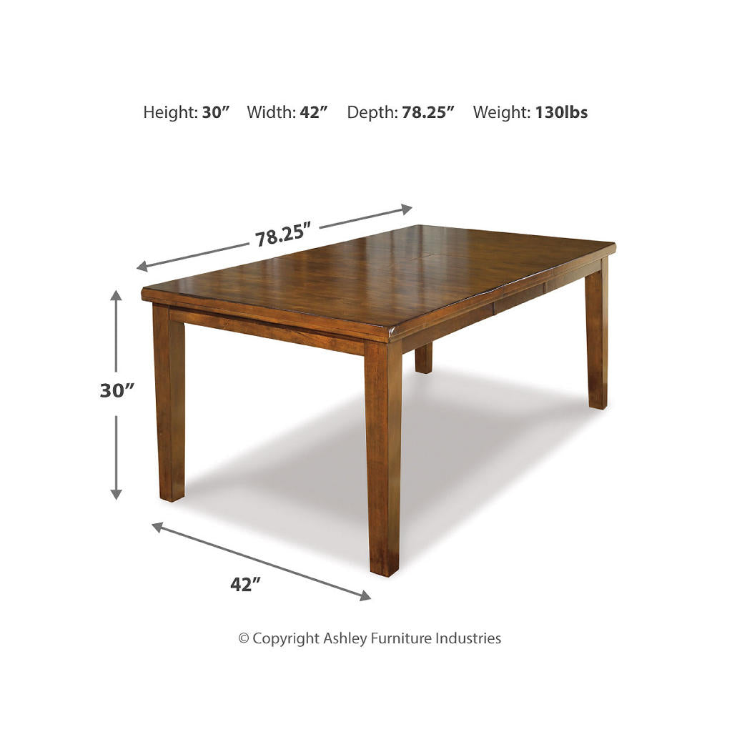 Ralene Dining Table and 6 Chairs and Bench Signature Design by Ashley® Uncategorized