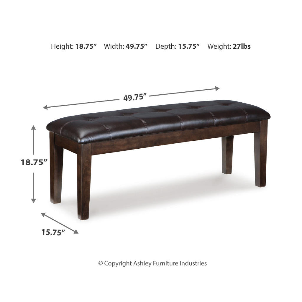 Haddigan Dining Table with 4 Chairs and Bench Signature Design by Ashley® Uncategorized