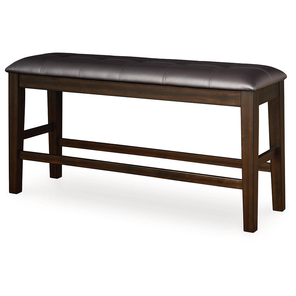 Haddigan Counter Height Dining Bench Signature Design by Ashley® Bar Furniture