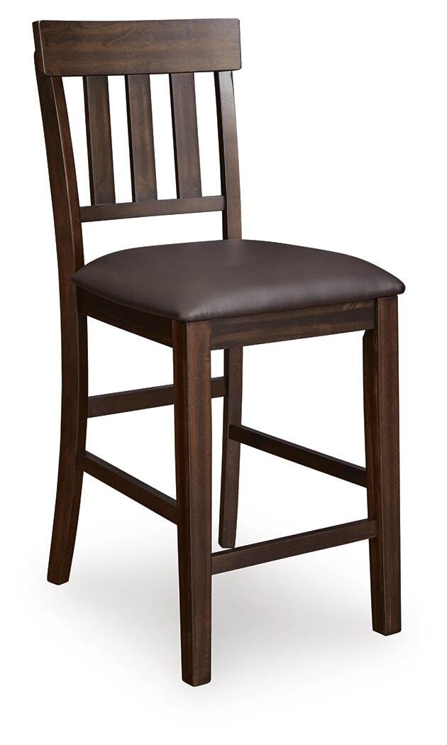 Haddigan Counter Extension Table and 8 Barstools — 9-Piece Set Signature Design by Ashley® Dining Room