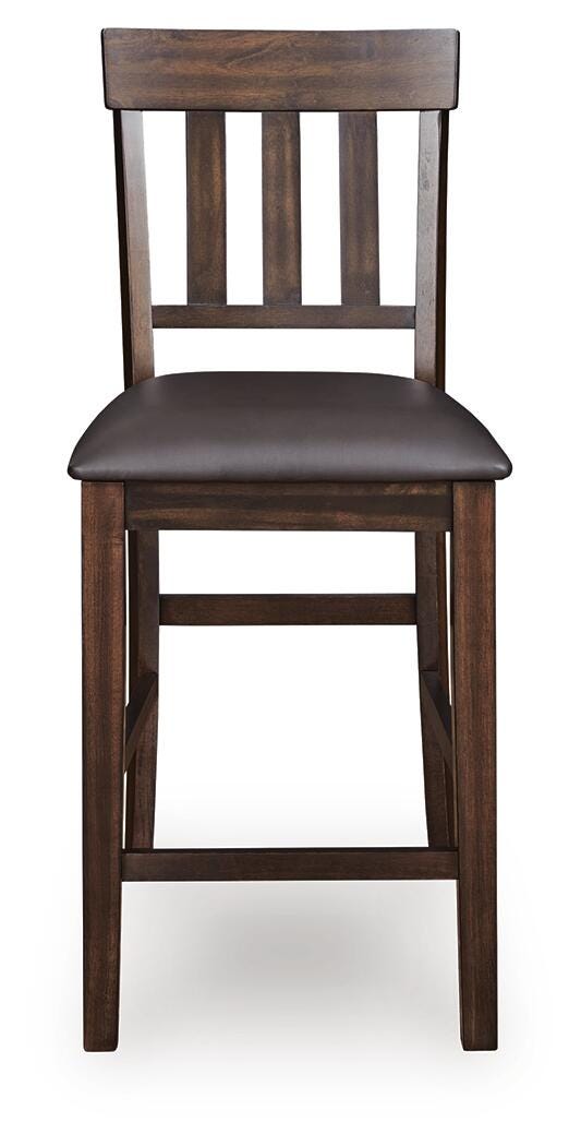 Haddigan Counter Extension Table and 8 Barstools — 9-Piece Set Signature Design by Ashley® Dining Room