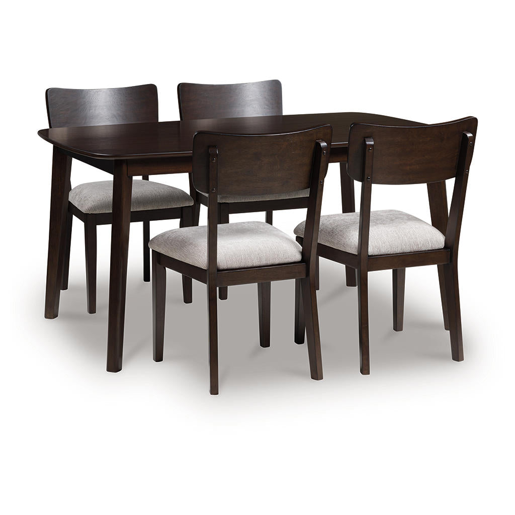 Mallenette Dining Table and 4 Chairs (Set of 5) Signature Design by Ashley®