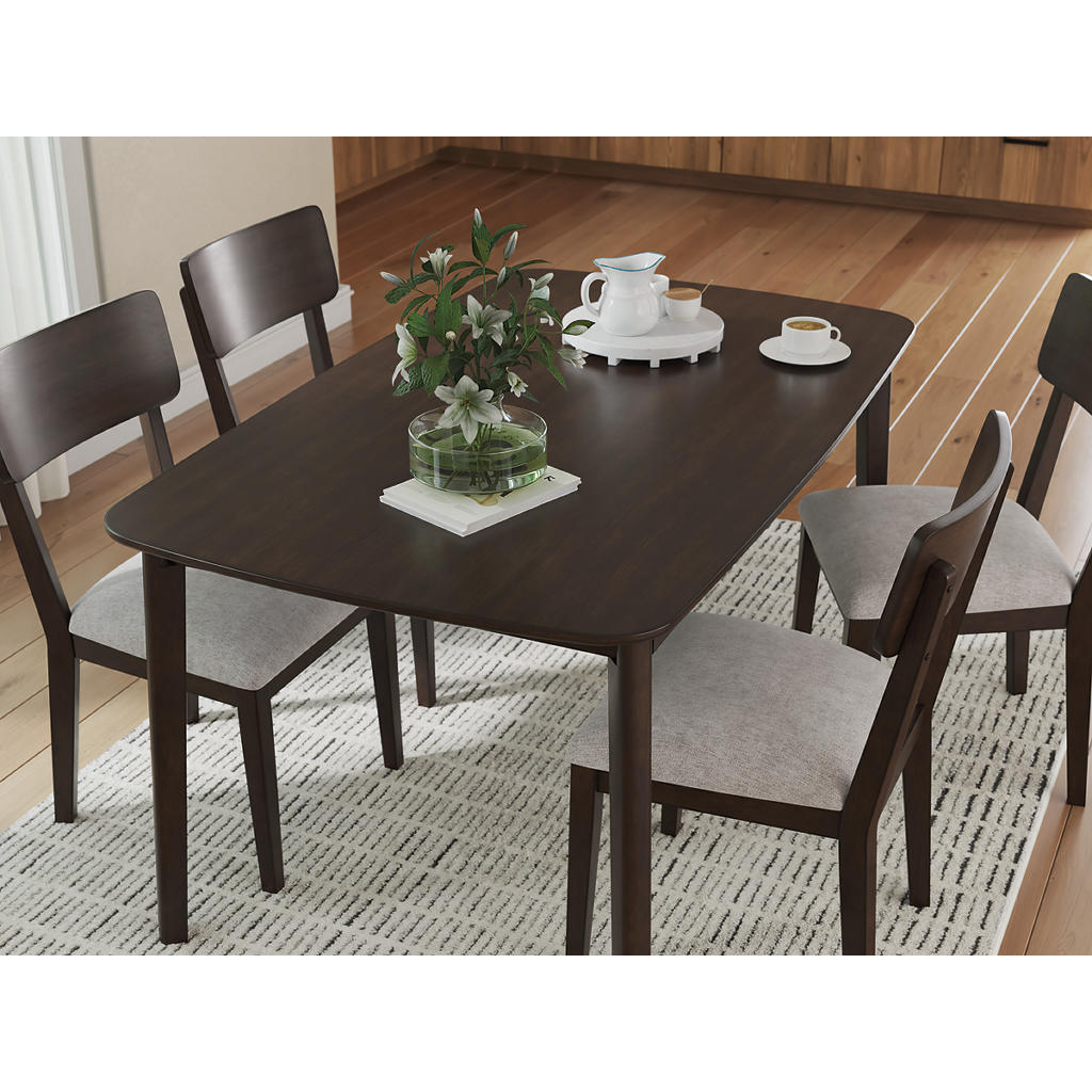 Mallenette Dining Table and 4 Chairs (Set of 5) Signature Design by Ashley®