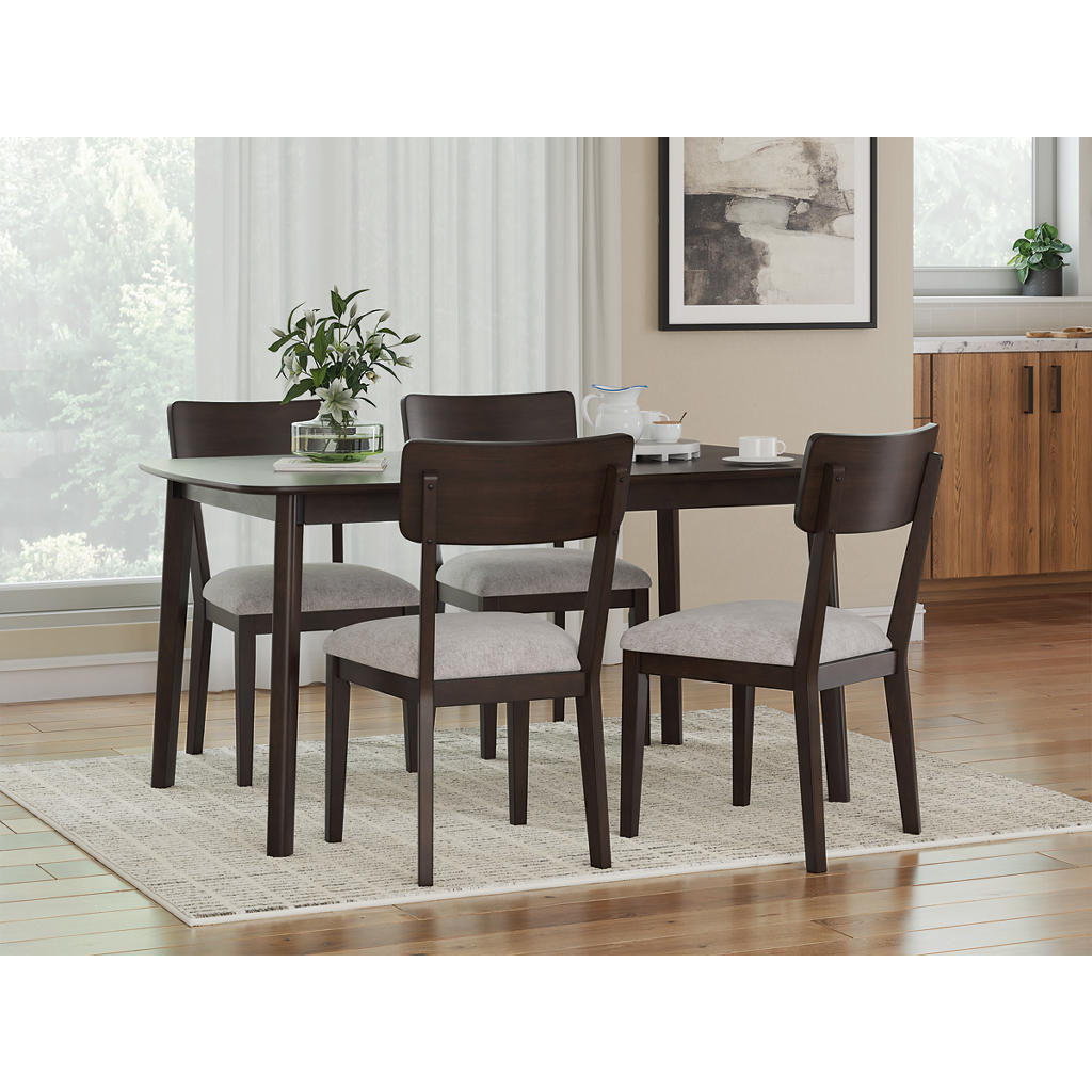 Mallenette Dining Table and 4 Chairs (Set of 5) Signature Design by Ashley®