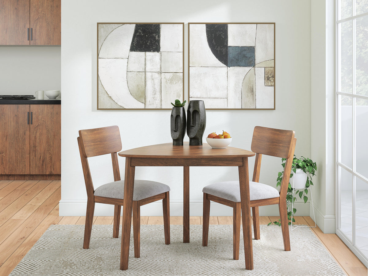 Tameride Dining Table and 2 Chairs — Nook 3-Piece Set Signature Design by Ashley® Dining Room