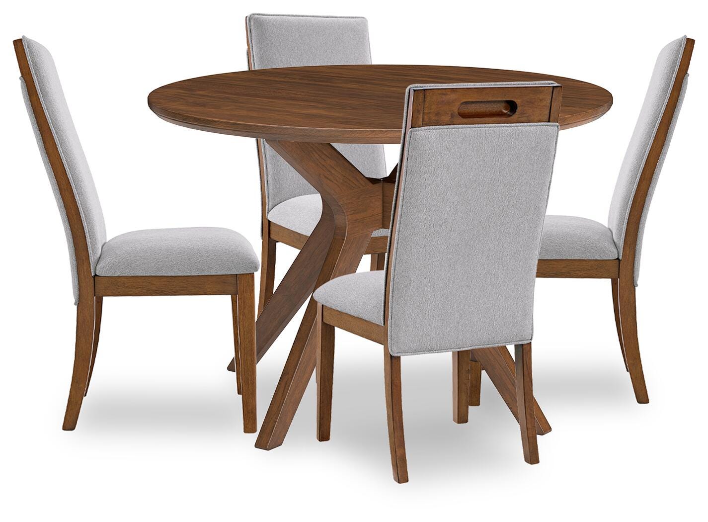 Lyncott Square Dining Table and 4 Tall-Back Chairs (D12) Signature Design by Ashley® Dining Package