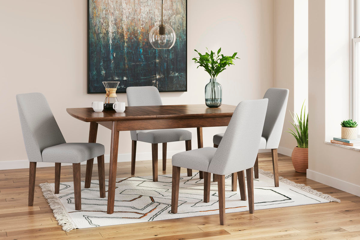 Lyncott Small Extension Table and 4 Chairs (D2) Signature Design by Ashley® Dining Room