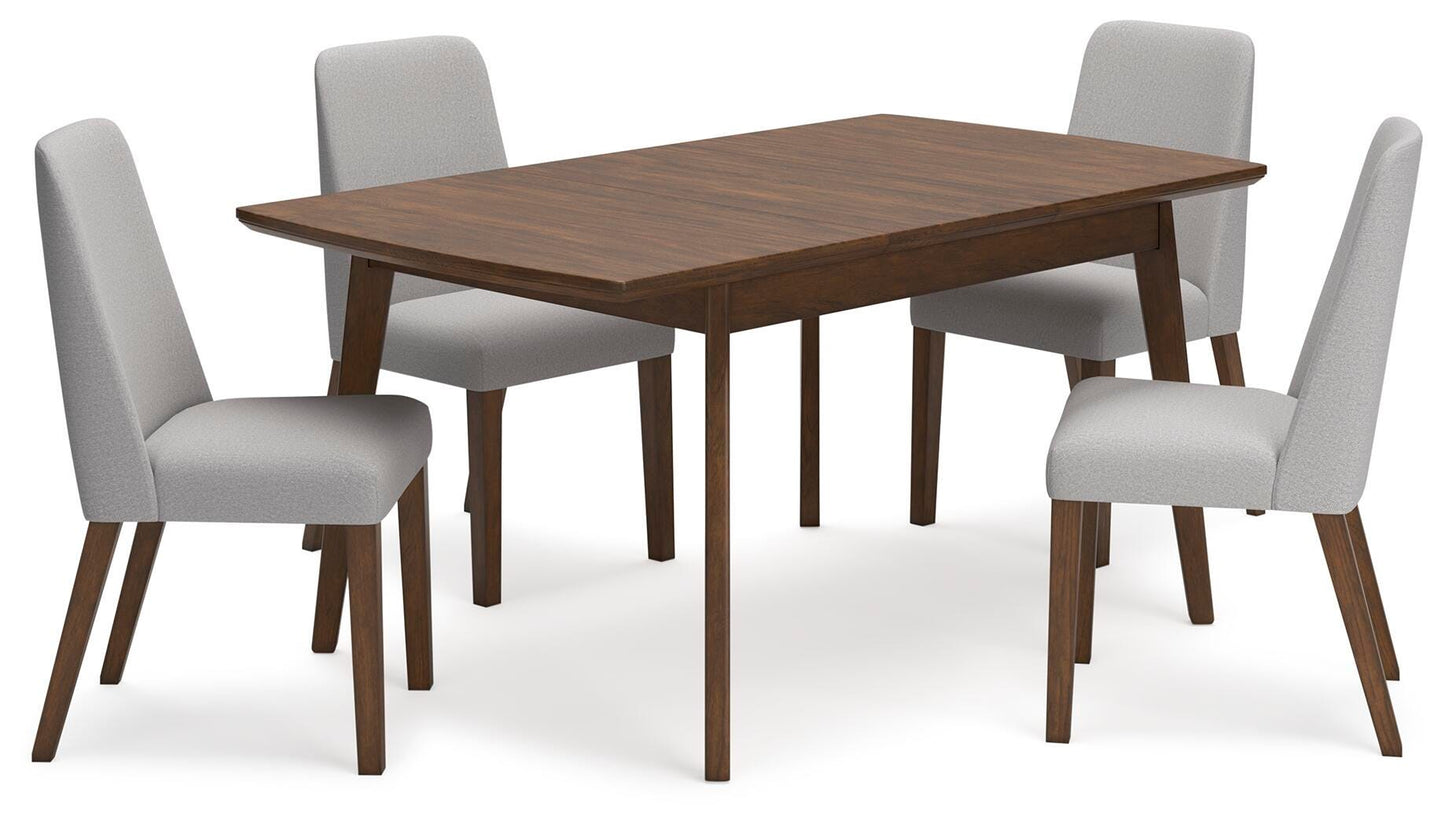 Lyncott Small Extension Table and 4 Chairs (D2) Signature Design by Ashley® Dining Room