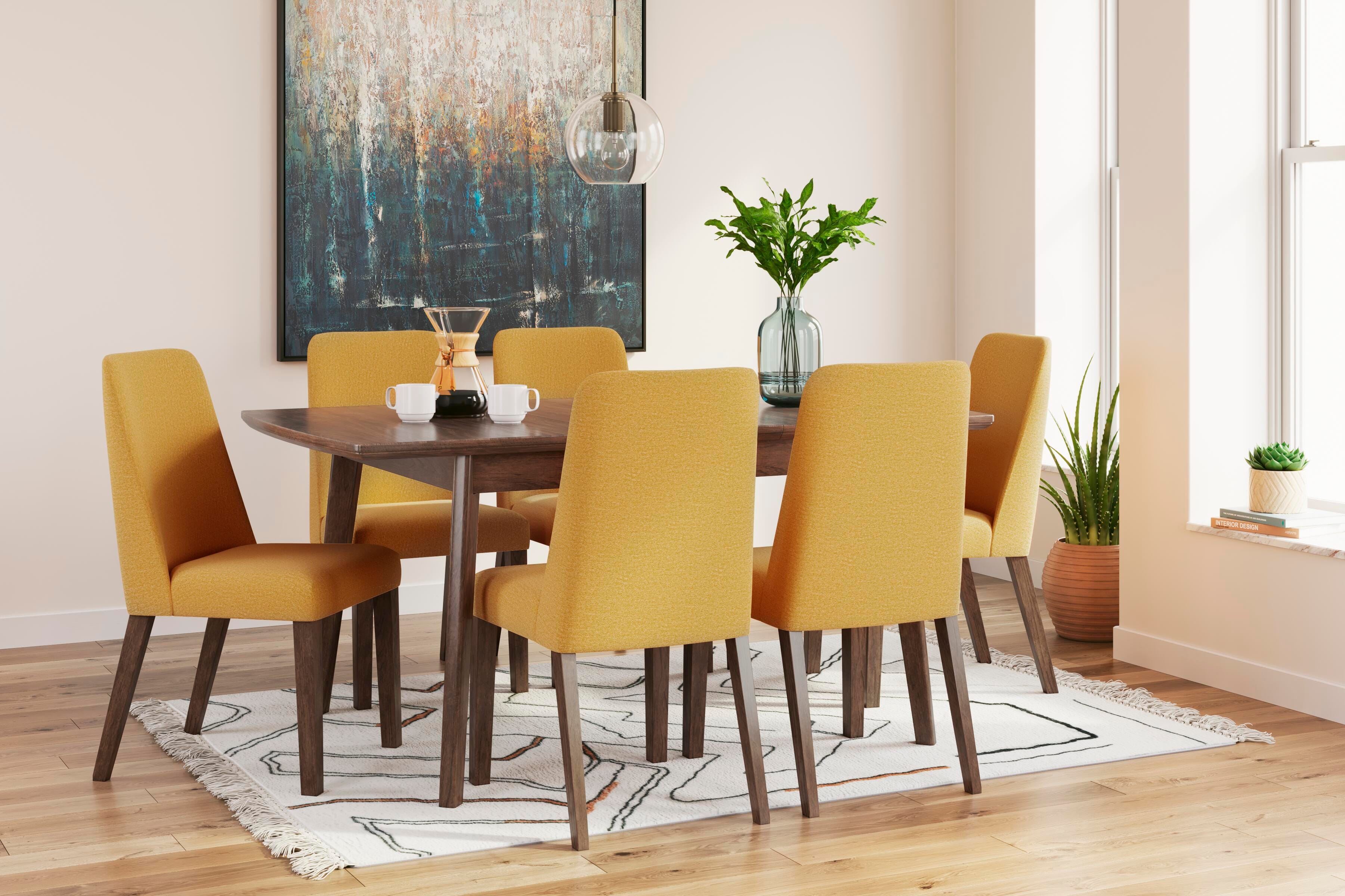 Lyncott Small Extension Table and 6 Chairs (D18) Signature Design by Ashley® Dining Room