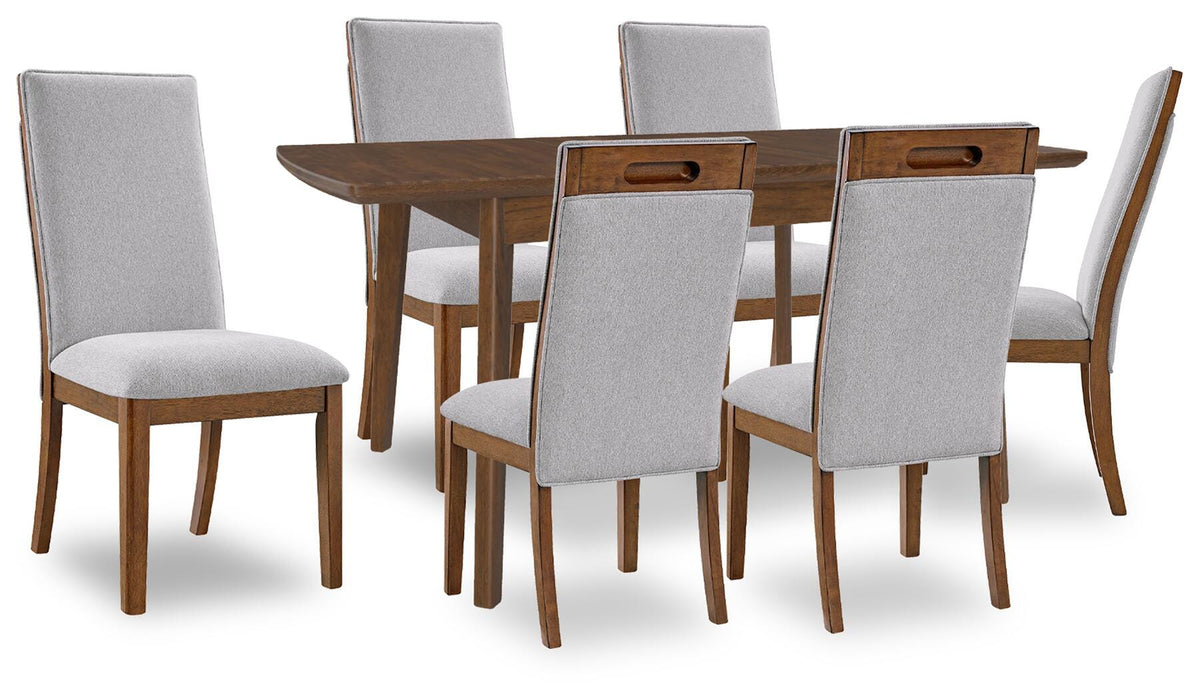 Lyncott Small Extension Table and 6 Tall Chairs (D20) Signature Design by Ashley® Dining Room