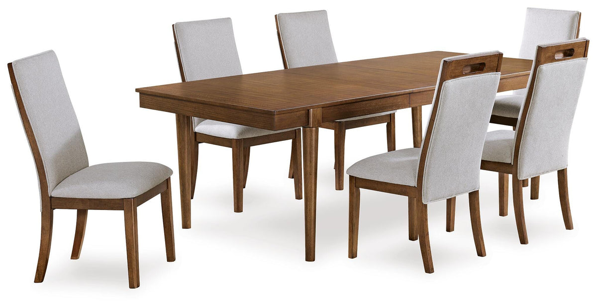 Lyncott Large Extension Table and 6 Tall Chairs (D31) Signature Design by Ashley® Dining Room