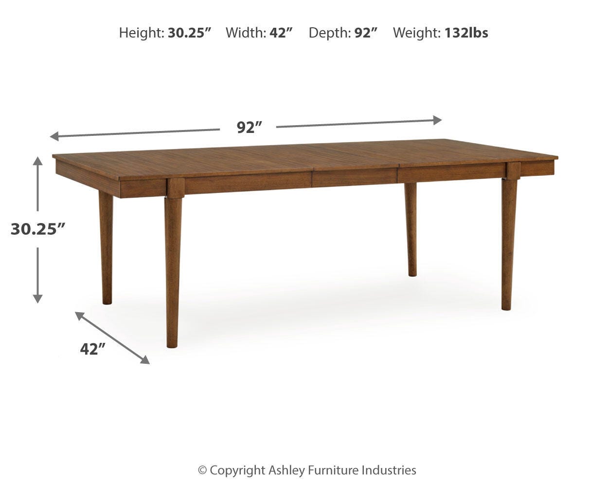 Lyncott Extension Table, 4 Chairs and Upholstered Bench (D5) Signature Design by Ashley® Dining Room