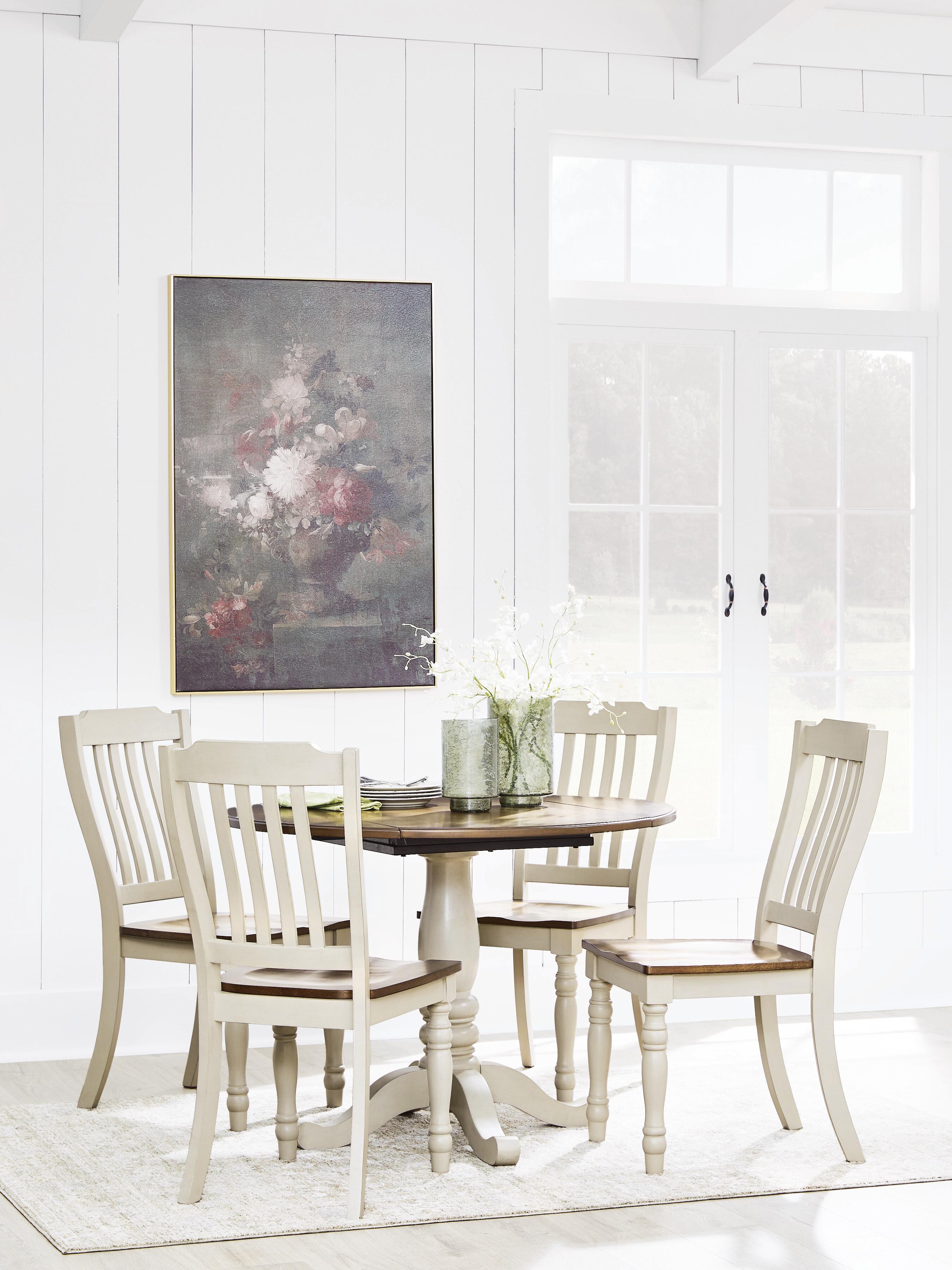 Wirloni Dining Table and 4 Chairs Signature Design by Ashley® Dining Room