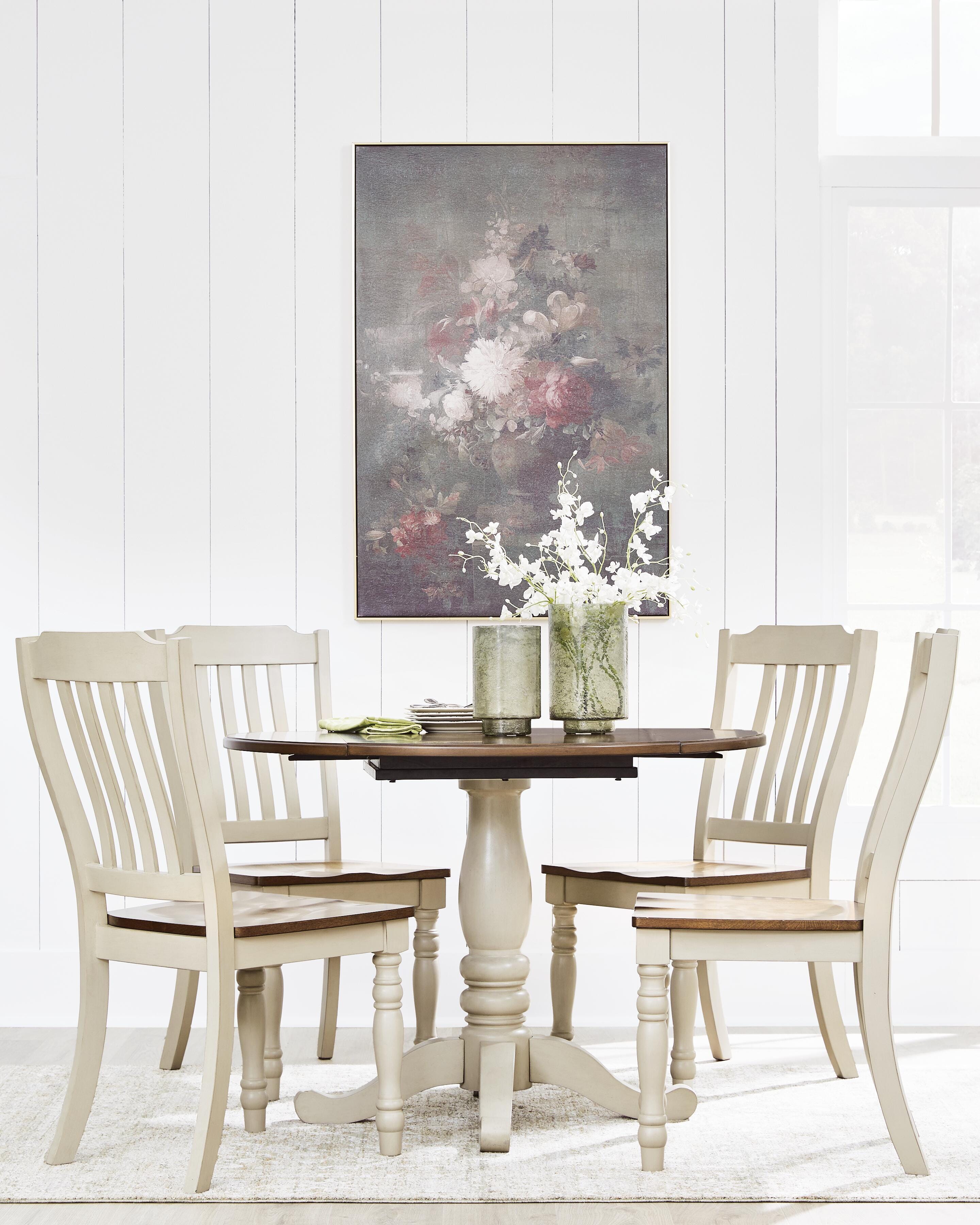 Wirloni Dining Table and 4 Chairs Signature Design by Ashley® Dining Room