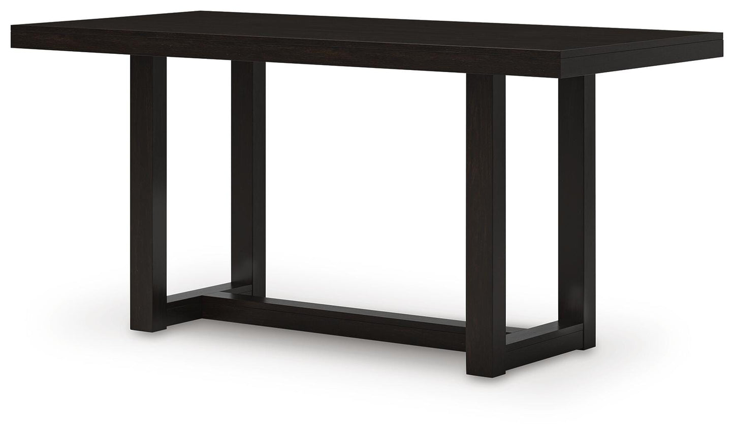 Neymorton Counter Height Dining Table and 4 Barstools