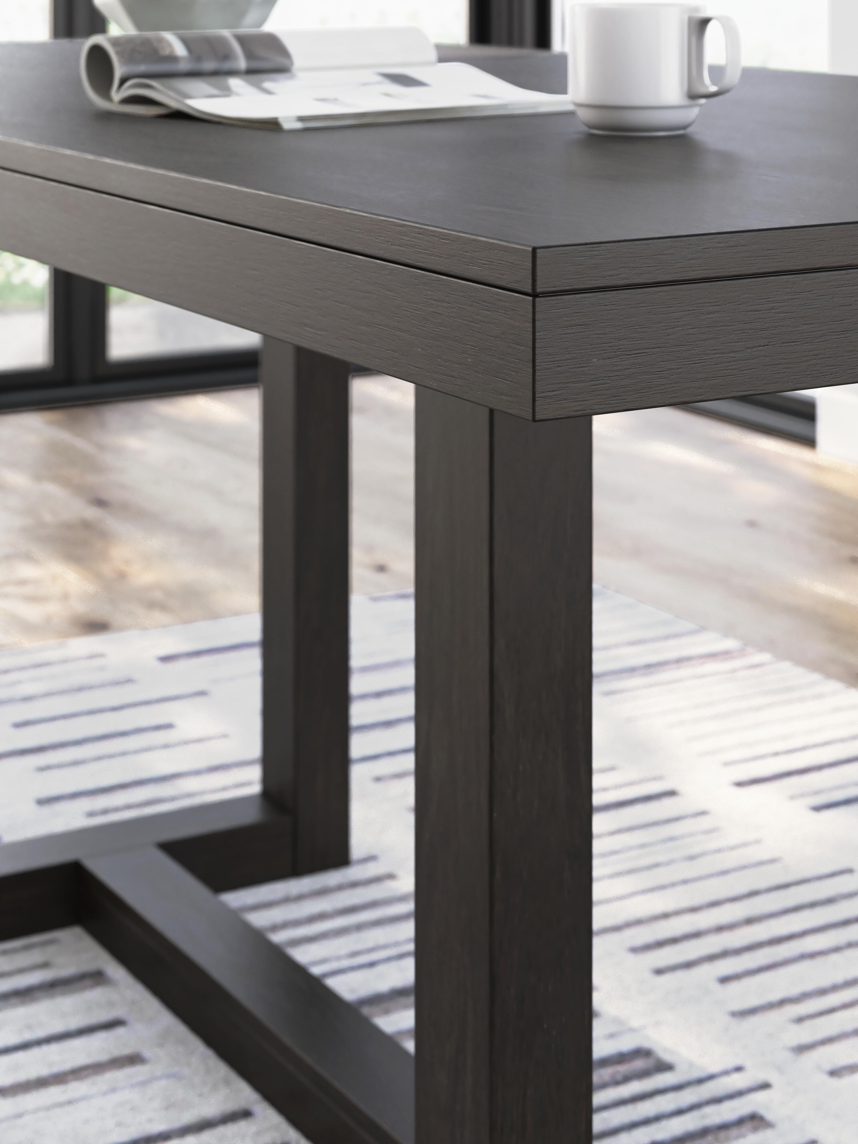 Neymorton Counter Height Dining Table and 4 Barstools