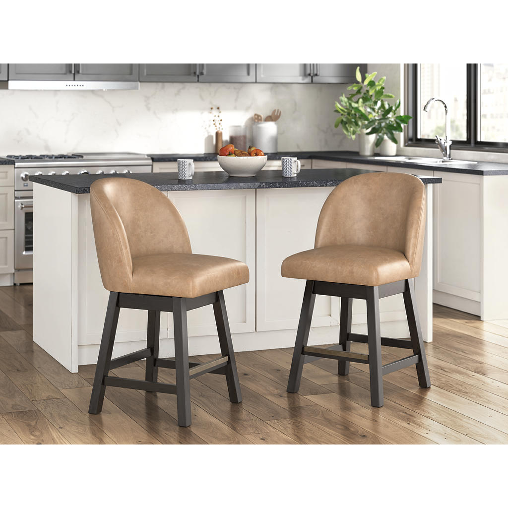 Neymorton Counter Height Barstool (Set of 2) Signature Design by Ashley® Bar Stools