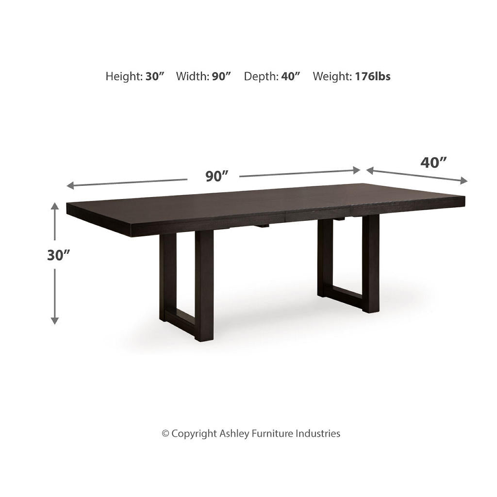 Neymorton Dining Table and 8 Chairs Signature Design by Ashley® Uncategorized