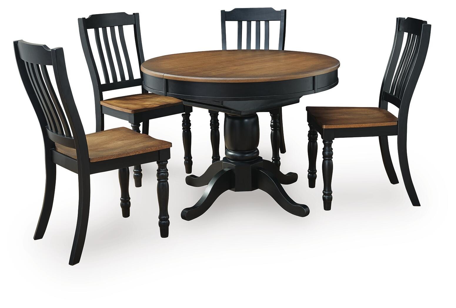 Clorazi Extension Dining Table and 4 Chairs Signature Design by Ashley® Dining Room
