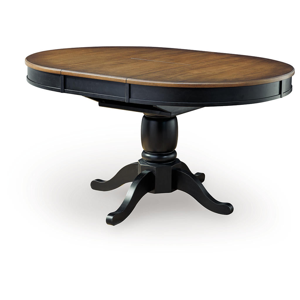 Clorazi Dining Butterfly Extension Table Signature Design by Ashley® Dining Room Tables