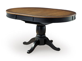 Clorazi Dining Butterfly Extension Table Signature Design by Ashley® Dining Room Tables