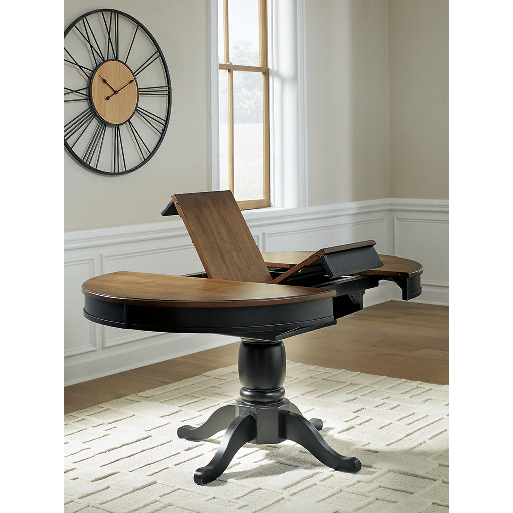 Clorazi Dining Butterfly Extension Table Signature Design by Ashley® Dining Room Tables