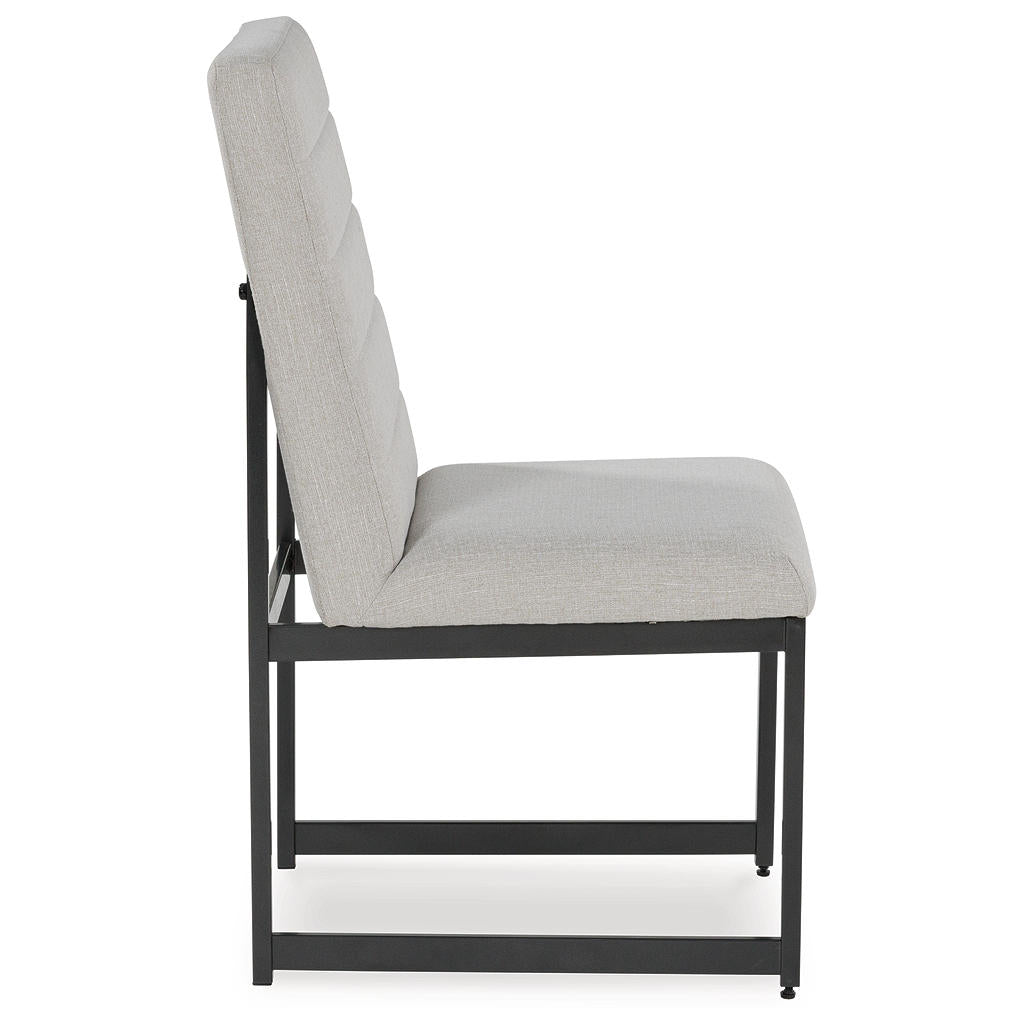 Tomtyn Dining Chair — Steel Frame, Upholstered Signature Design by Ashley® Dining Room Chairs