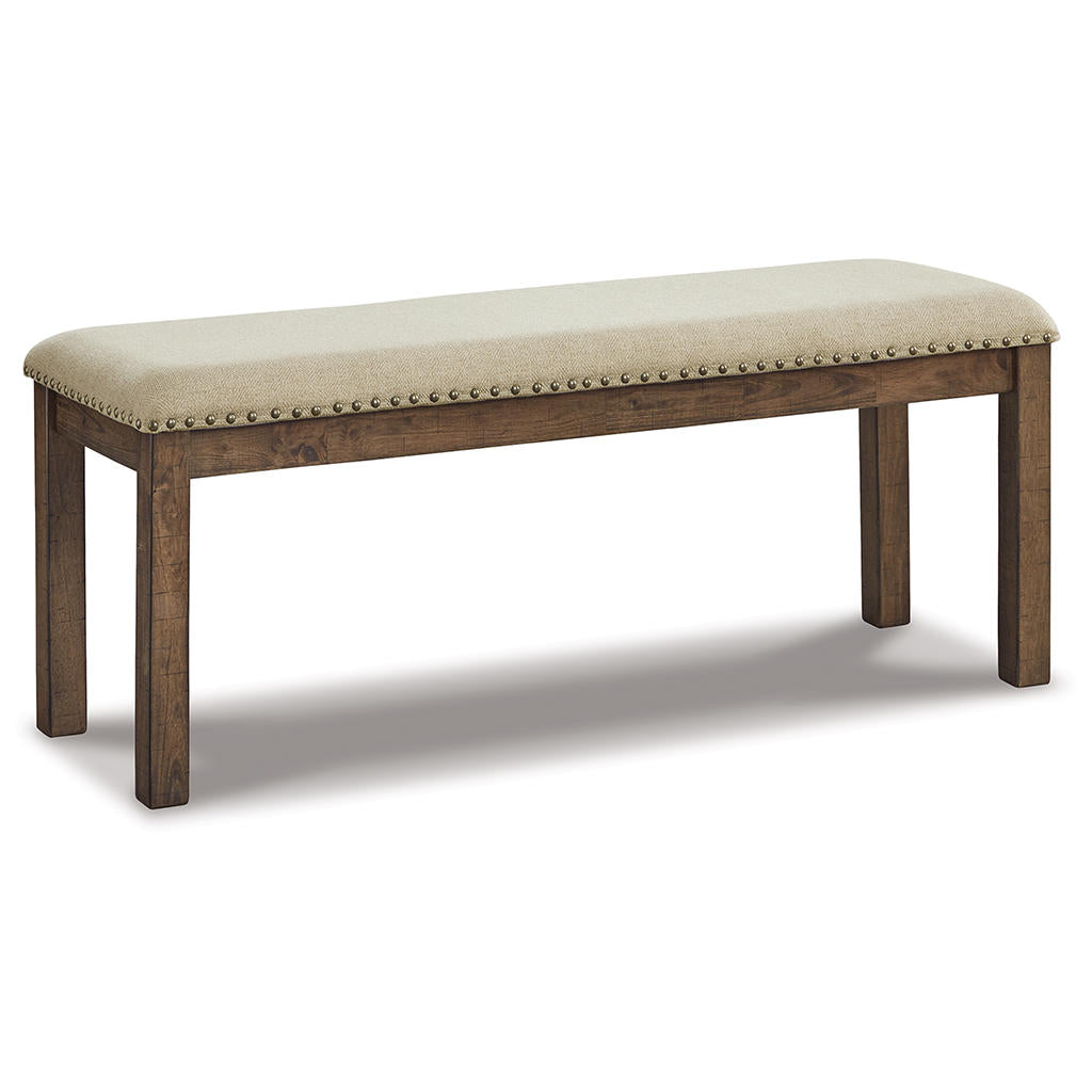 Moriville Dining Table and 4 Chairs and Bench Signature Design by Ashley® Uncategorized