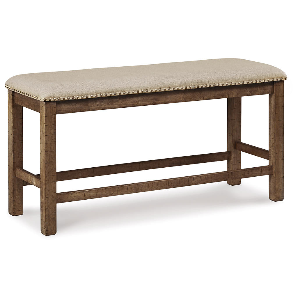 Moriville Counter Height Dining Table and 2 Barstools and Bench Signature Design by Ashley® Uncategorized