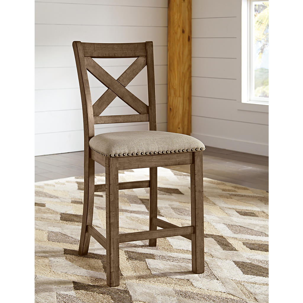 Moriville Counter Height Bar Stool (Set of 2) Signature Design by Ashley® Uncategorized