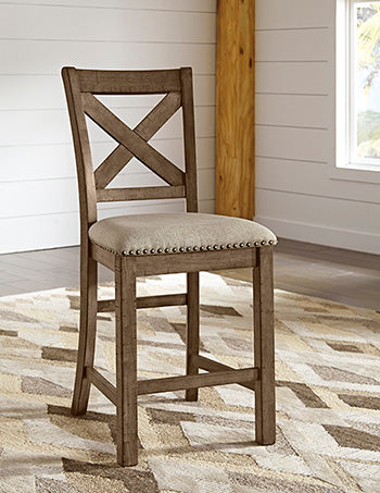 Moriville Counter Height Bar Stool (Set of 2) Signature Design by Ashley® Uncategorized