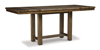 Moriville Counter Height Dining Extension Table Signature Design by Ashley® Dining Room Counter Tables