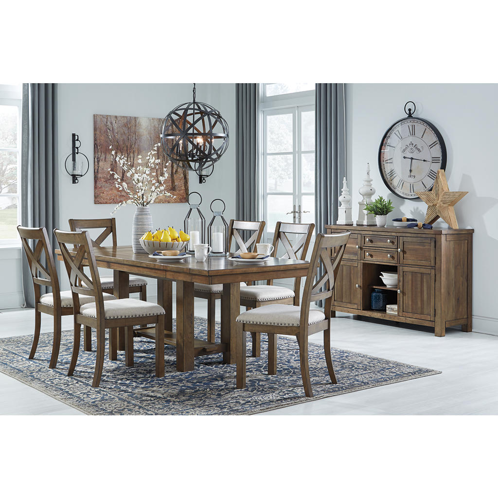 Moriville Dining Table and 6 Chairs Signature Design by Ashley® Uncategorized