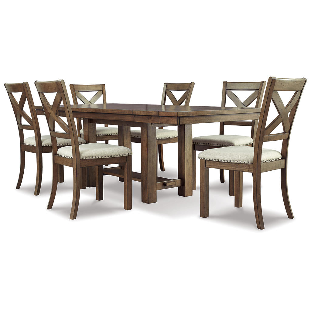 Moriville Dining Table and 6 Chairs Signature Design by Ashley® Uncategorized