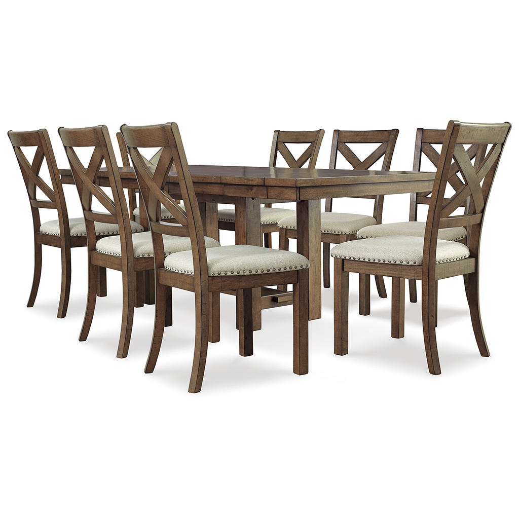 Moriville Dining Table and 8 Chairs Signature Design by Ashley® Uncategorized