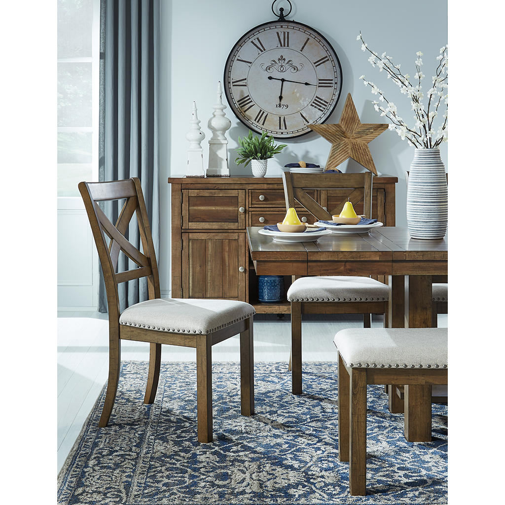 Moriville Dining Table and 4 Chairs and Bench Signature Design by Ashley® Uncategorized