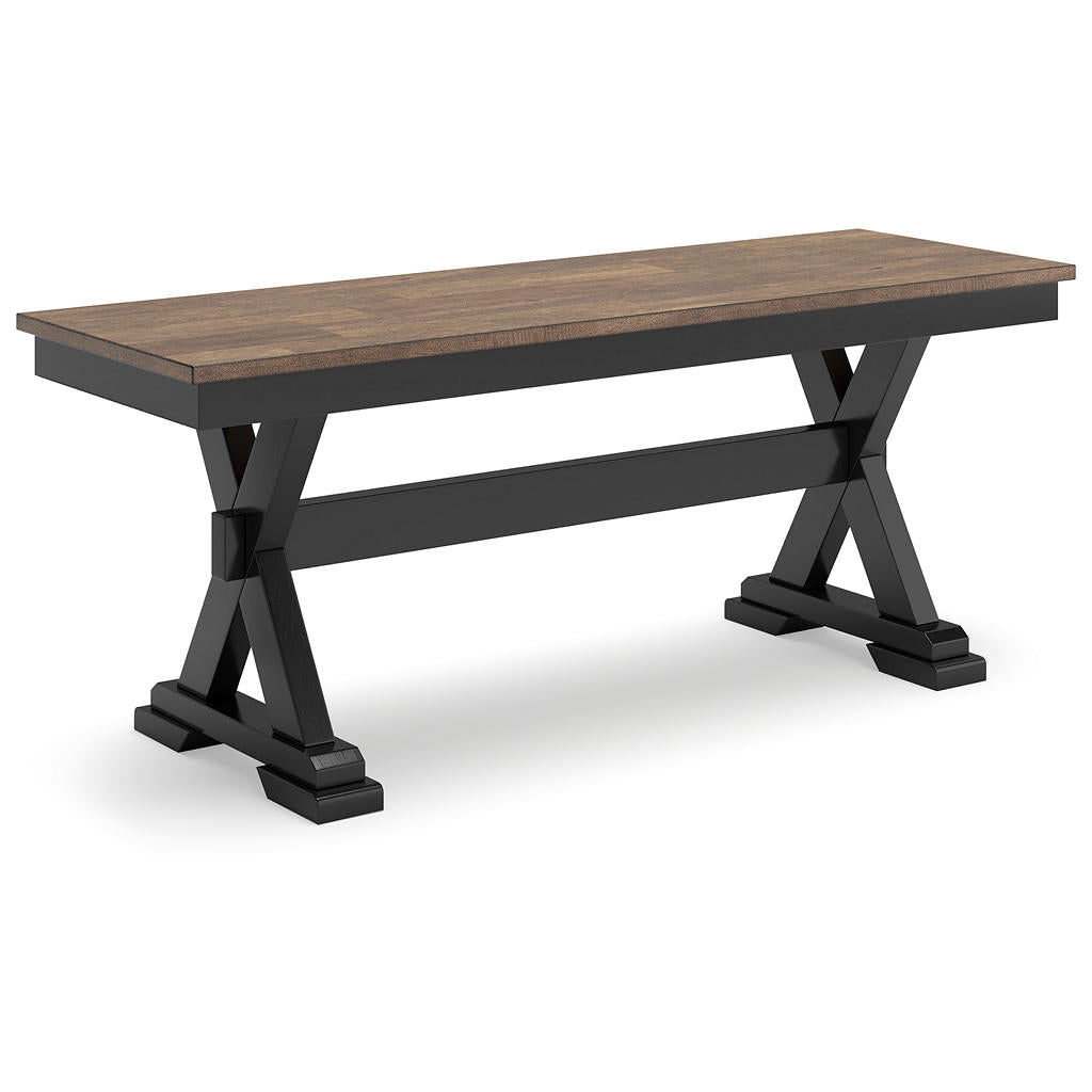 Wildenauer Dining Table, 2 Chairs and 2 Benches Signature Design by Ashley® Uncategorized