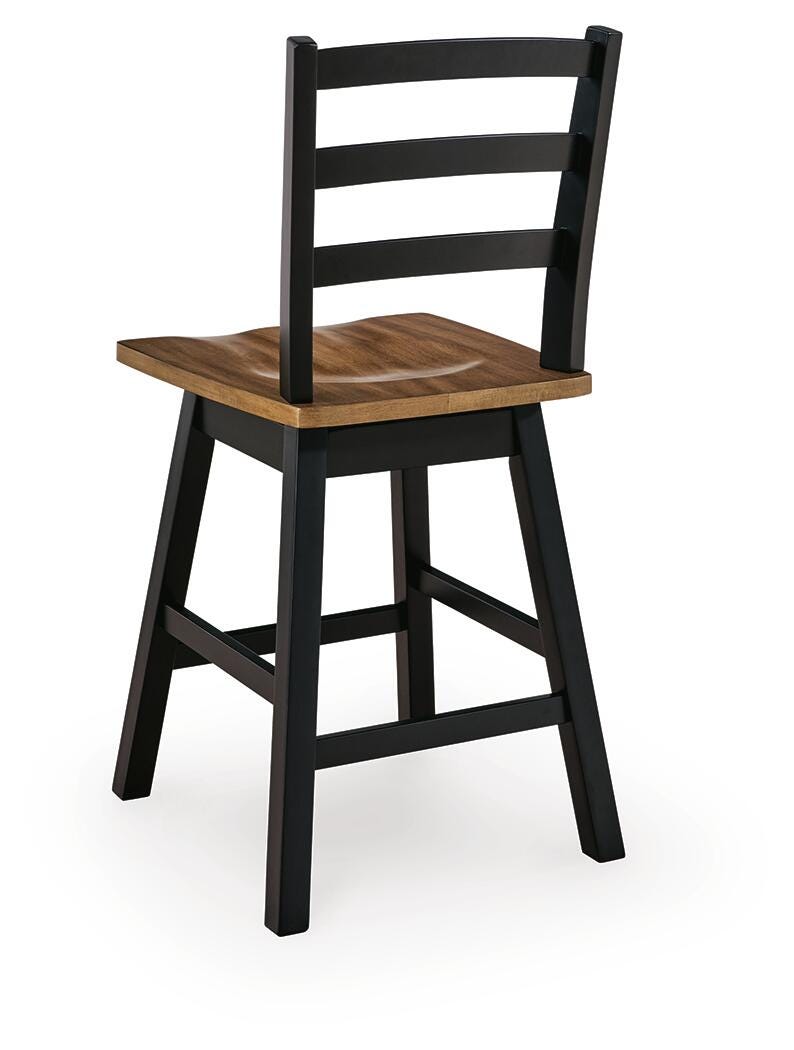 Wildenauer Counter Height Swivel Barstools — Set of 2