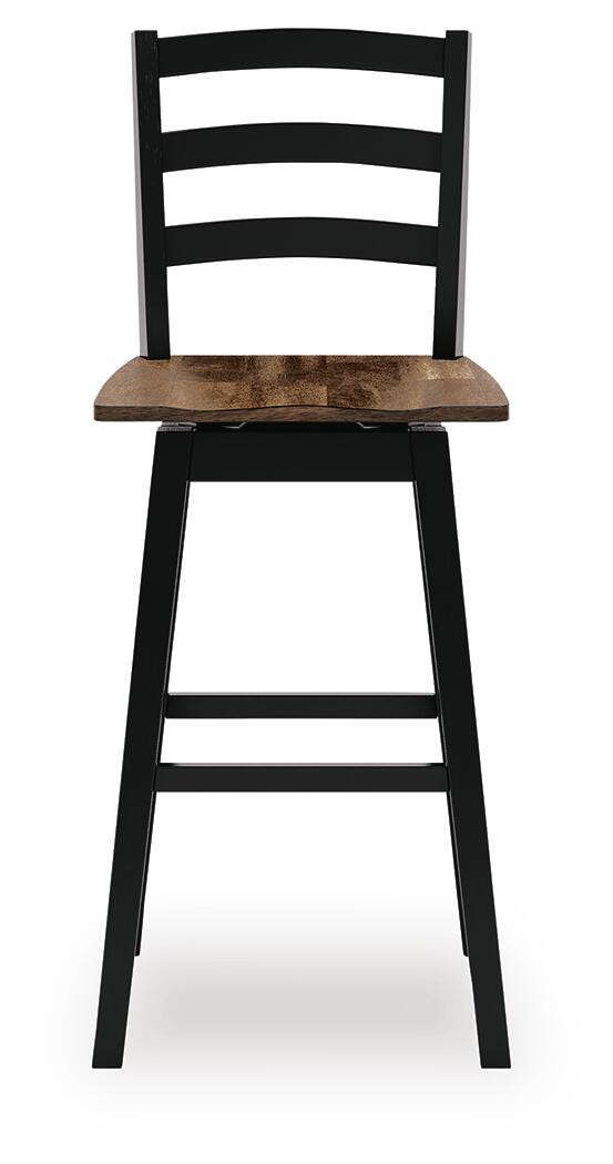 Wildenauer 78-Inch Bar Table and 2 Bar Stools — 3-Piece Set Signature Design by Ashley® Dining Room