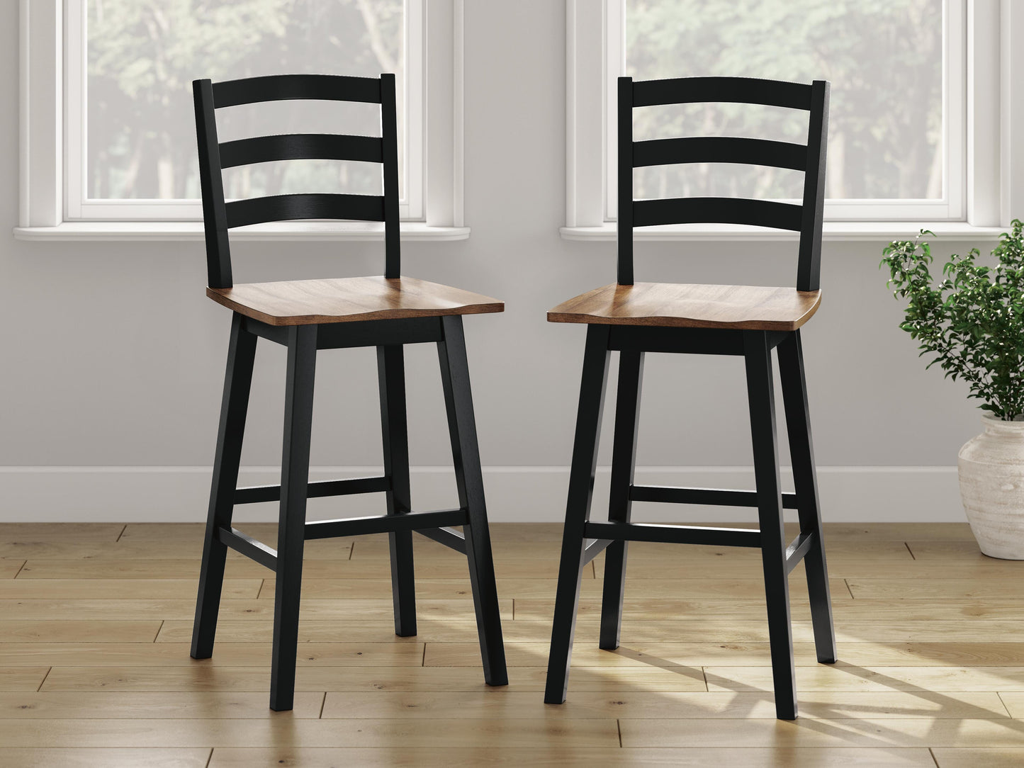 Wildenauer 78-Inch Bar Table and 4 Bar Stools — 5-Piece Set Signature Design by Ashley® Dining Room