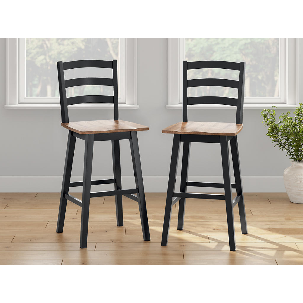 Wildenauer Bar Height Barstool (Set of 2) Signature Design by Ashley® Uncategorized