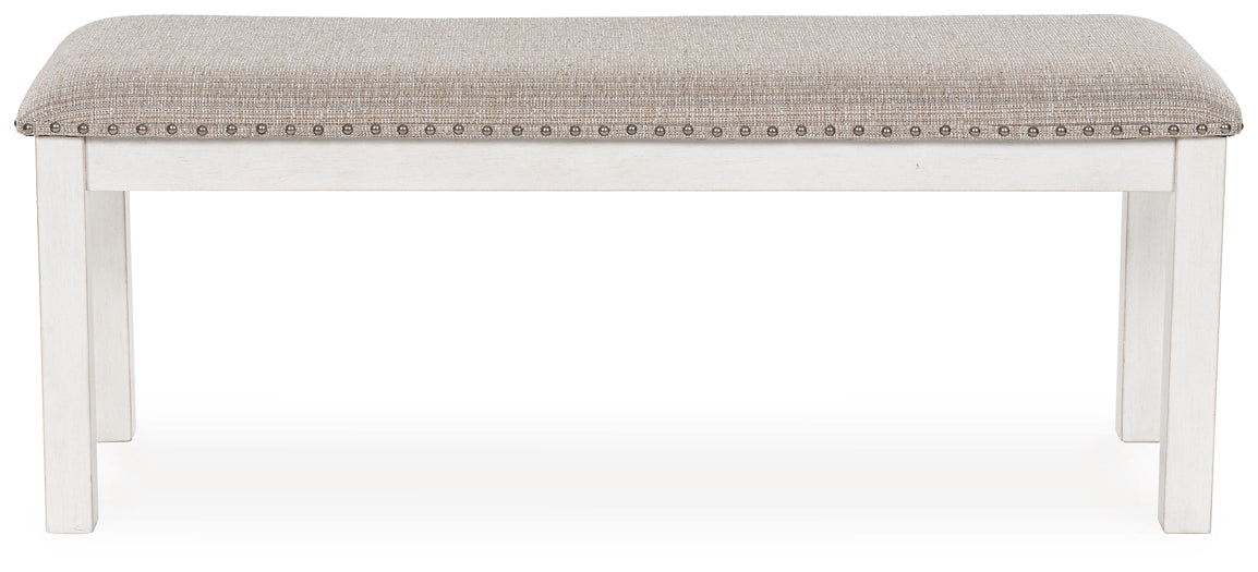 Robbinsdale Dining Table, 4 Chairs and Bench