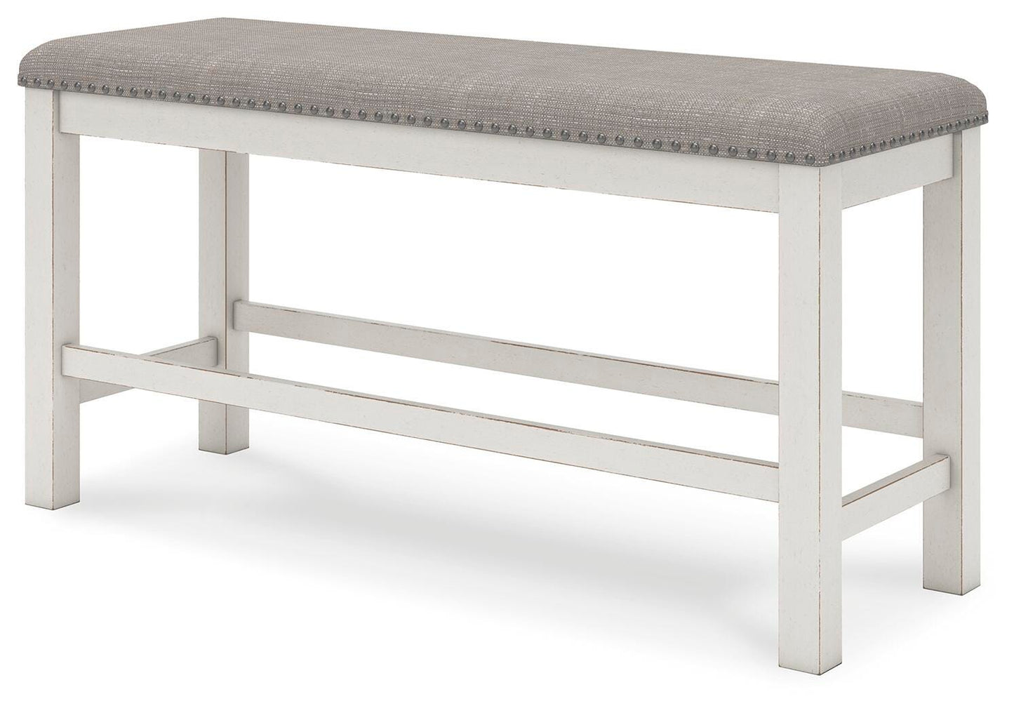 Robbinsdale Counter Height Extension Dining Table, 6 Barstools and Bench