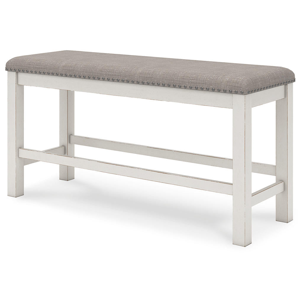 Robbinsdale Counter Height Dining Table, 4 Barstools and Bench Signature Design by Ashley® Uncategorized