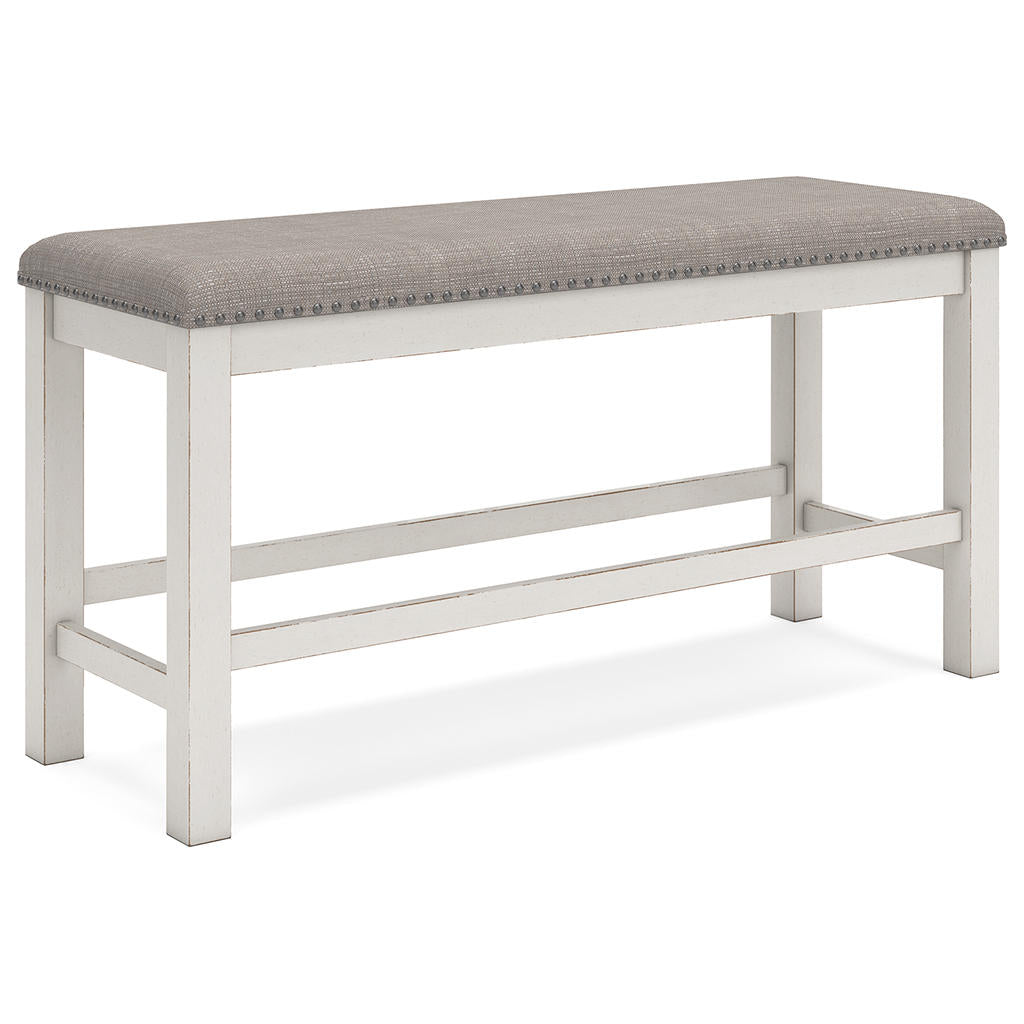 Robbinsdale Counter Height Dining Table, 2 Barstools, Bench and Server Signature Design by Ashley® Uncategorized
