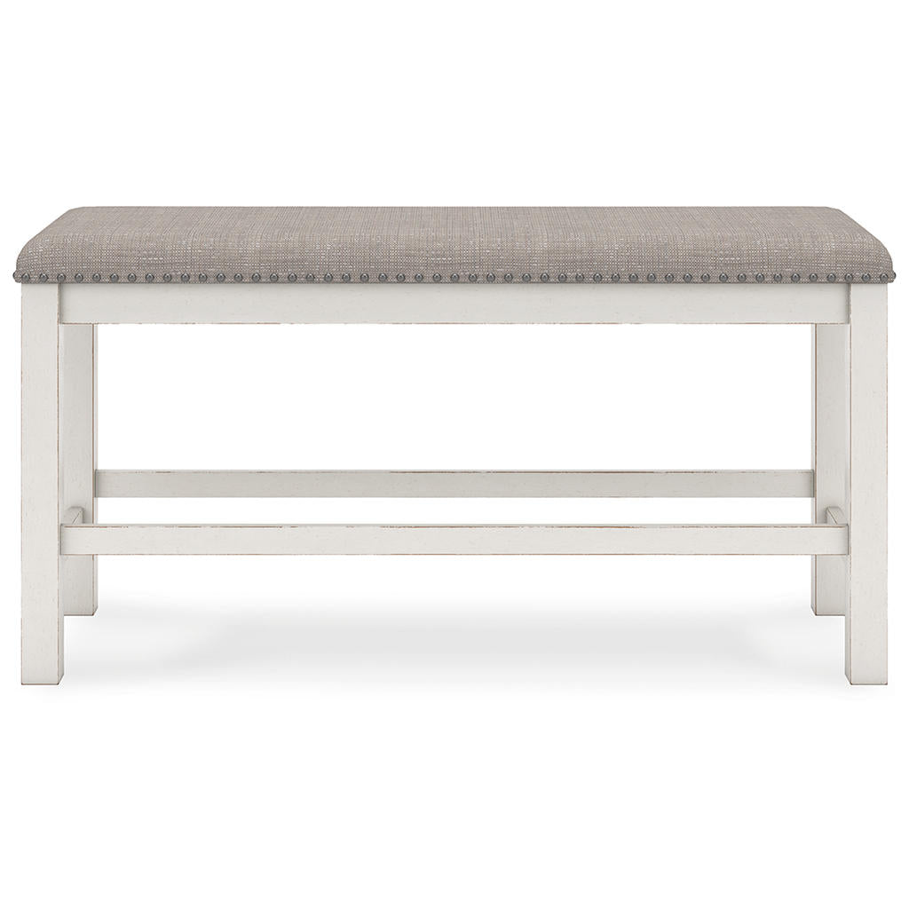 Robbinsdale Counter Height Dining Table, 4 Barstools and Bench Signature Design by Ashley® Uncategorized