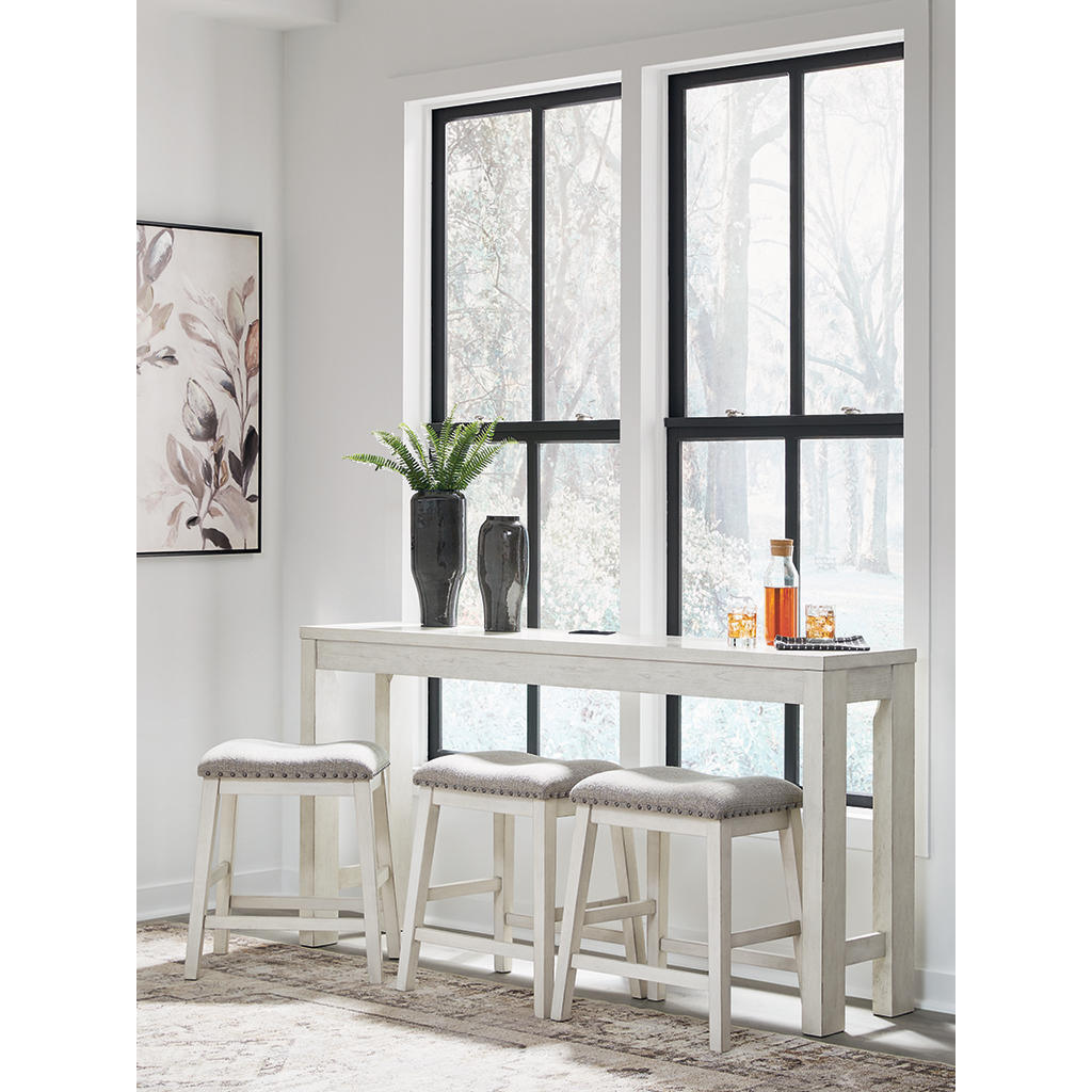 Robbinsdale Counter Height Dining Table and 3 Barstools Set Signature Design by Ashley®