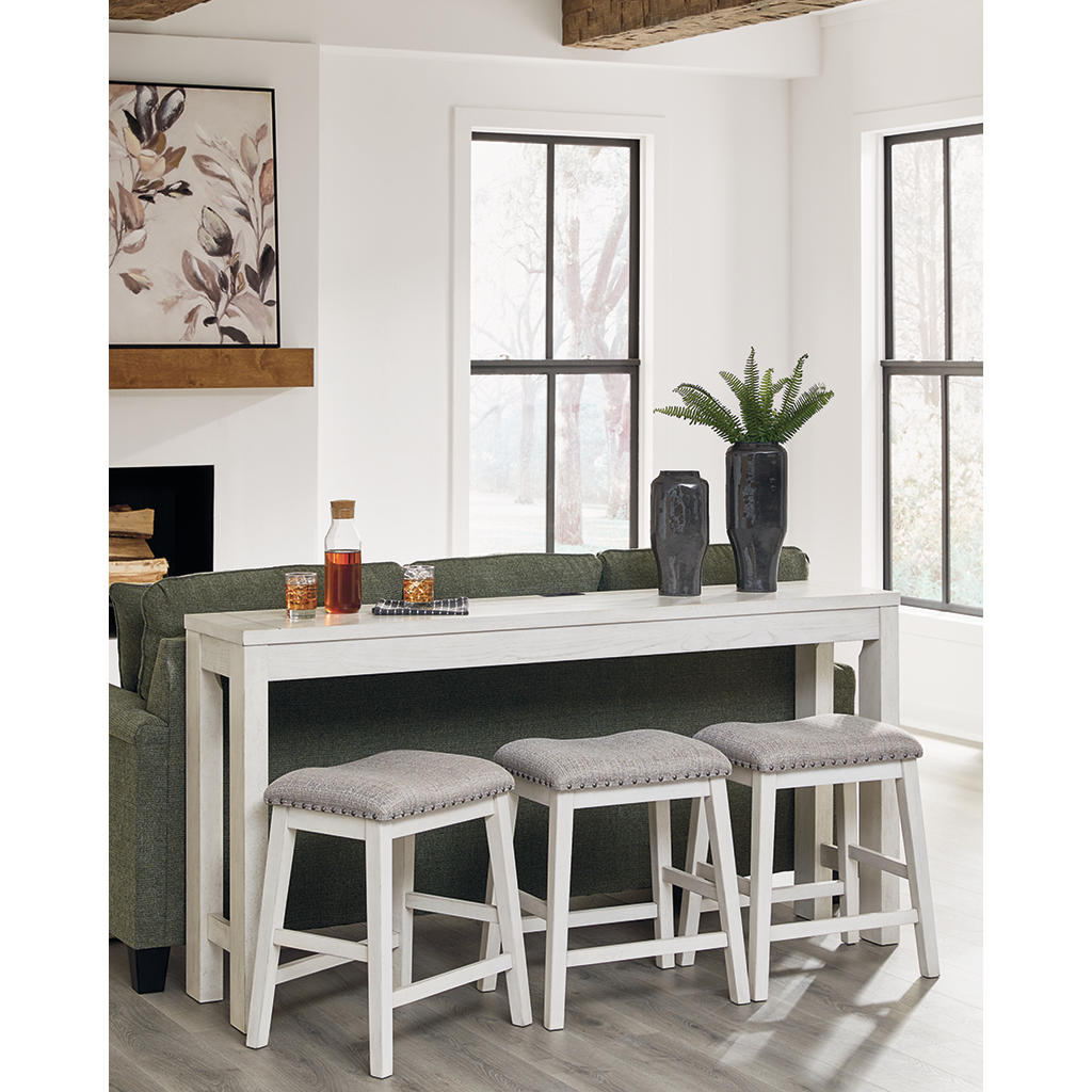 Robbinsdale Counter Height Dining Table and 3 Barstools Set Signature Design by Ashley®