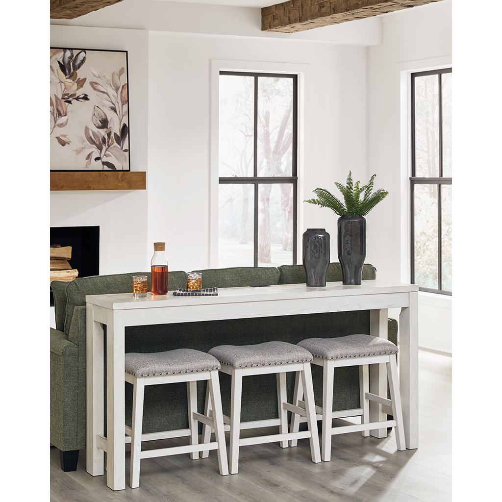 Robbinsdale Counter Height Dining Table and 3 Barstools Set Signature Design by Ashley®